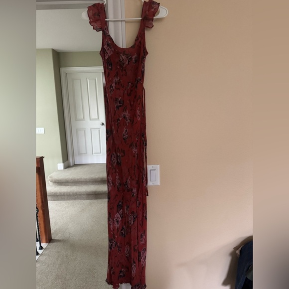 Realisation Par Red Floral Maxi Dress - Picture 6 of 6